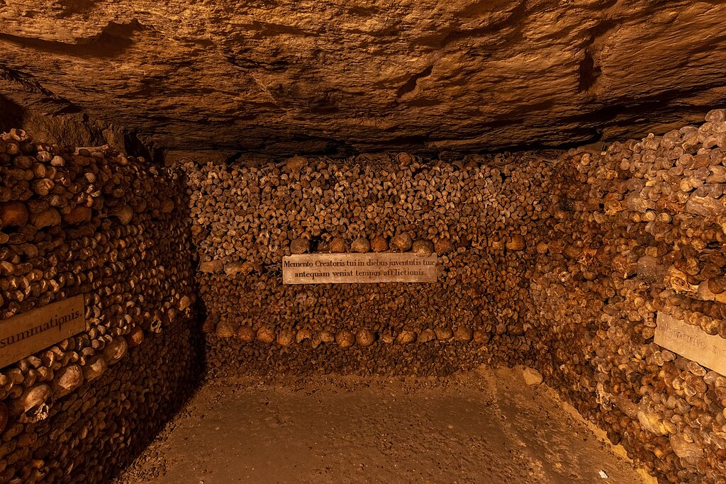 Spooky Places to visit in October - Catacombs of Paris
