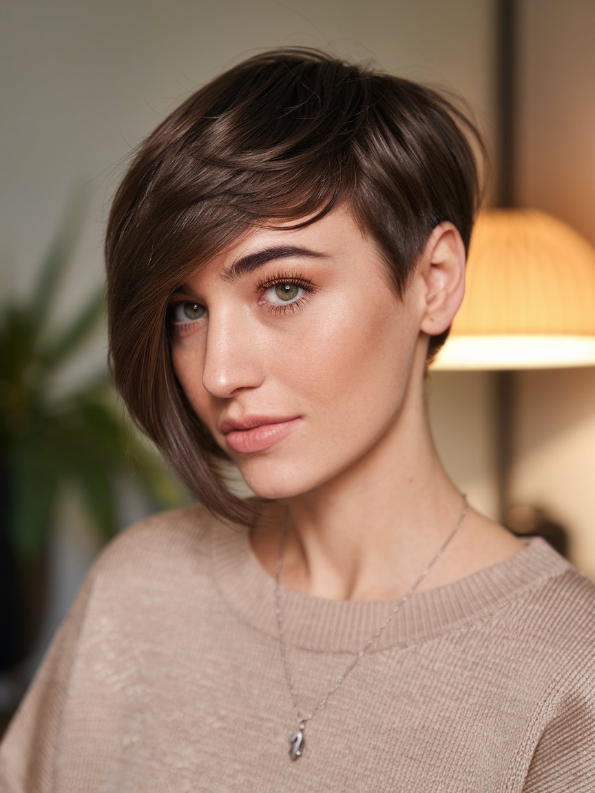 21. Asymmetrical Pixie Cut