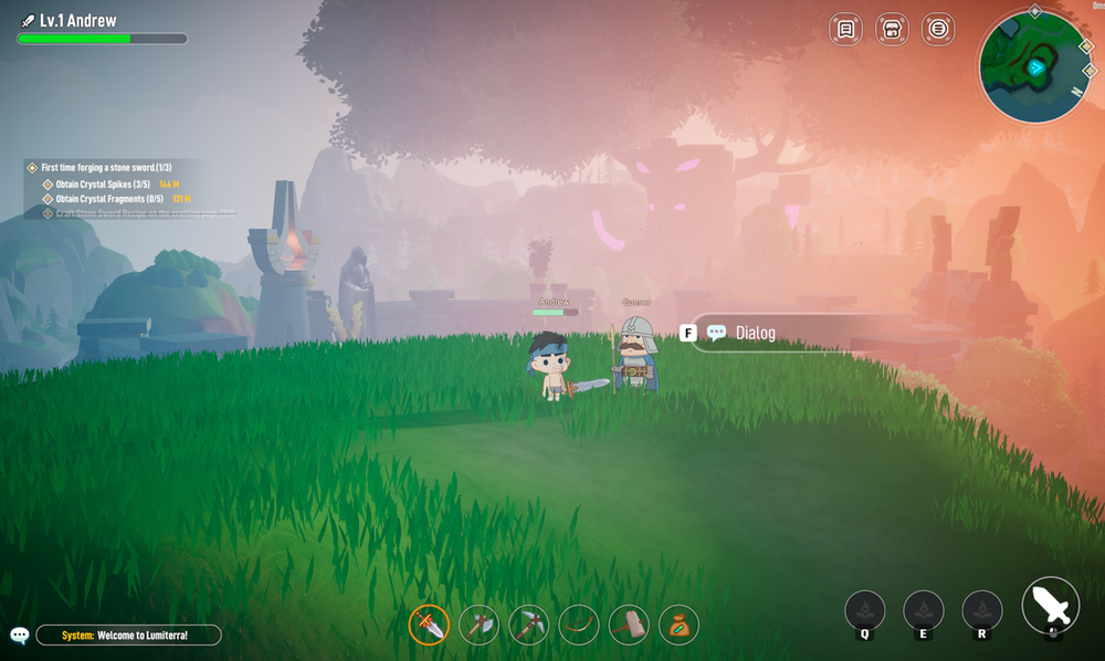 lumiterra in game screenshot