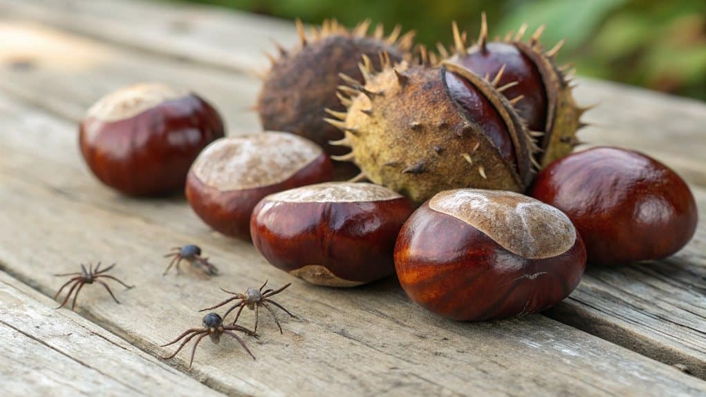 conkers versus chestnuts differences