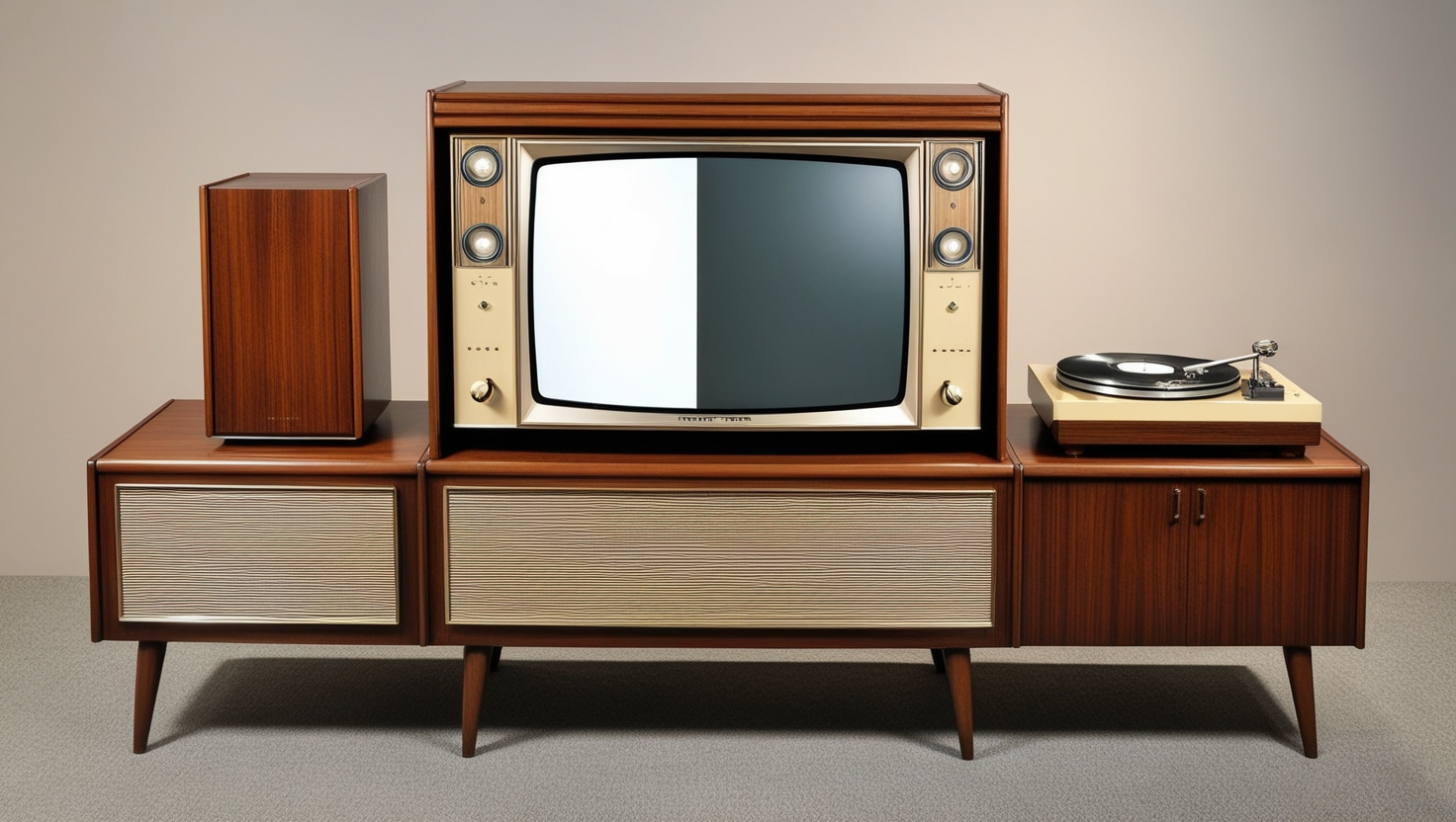 Hoffman Trio-Phonic Hi-Fi Television Set