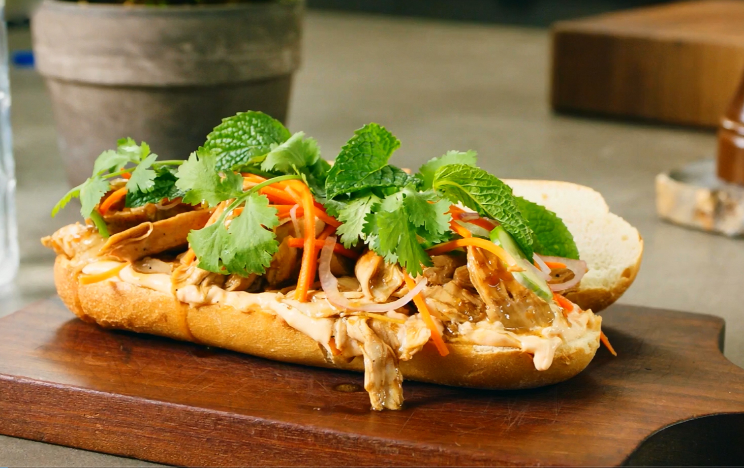 Assemble the Banh Mi