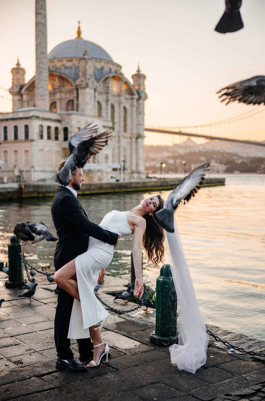 Ortaköy drip, beautiful wedding shoot