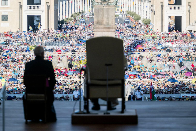 50.000 lễ sinh Châu  u gặp gỡ Đức Thánh Cha tại Vatican