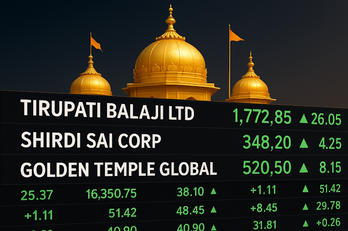   What If Indian Temples Were Publicly Listed on the Stock Market?