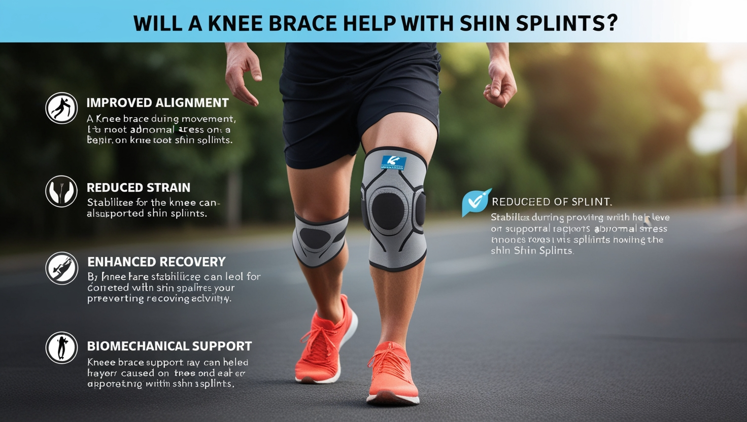 Will a Knee Brace Help with Shin Splints?