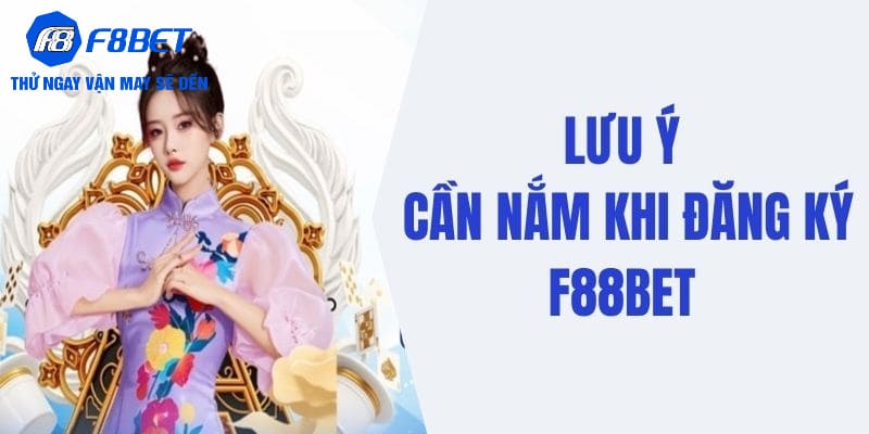 Lưu ý cần nắm khi tham gia đăng ký vào nhà cái