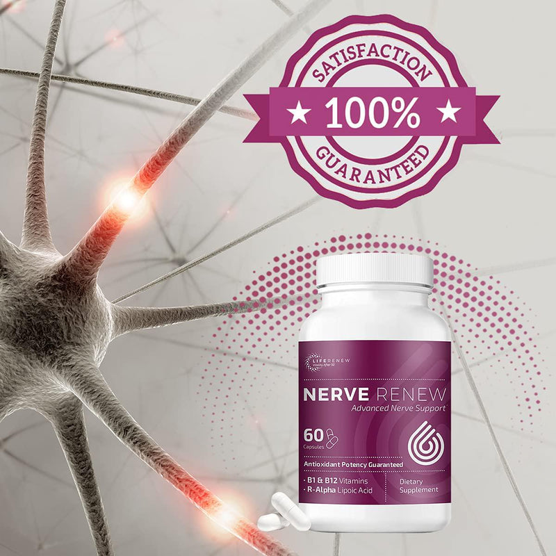 Life Renew: All-Natural Neuropathy Support Supplement with Stabilized