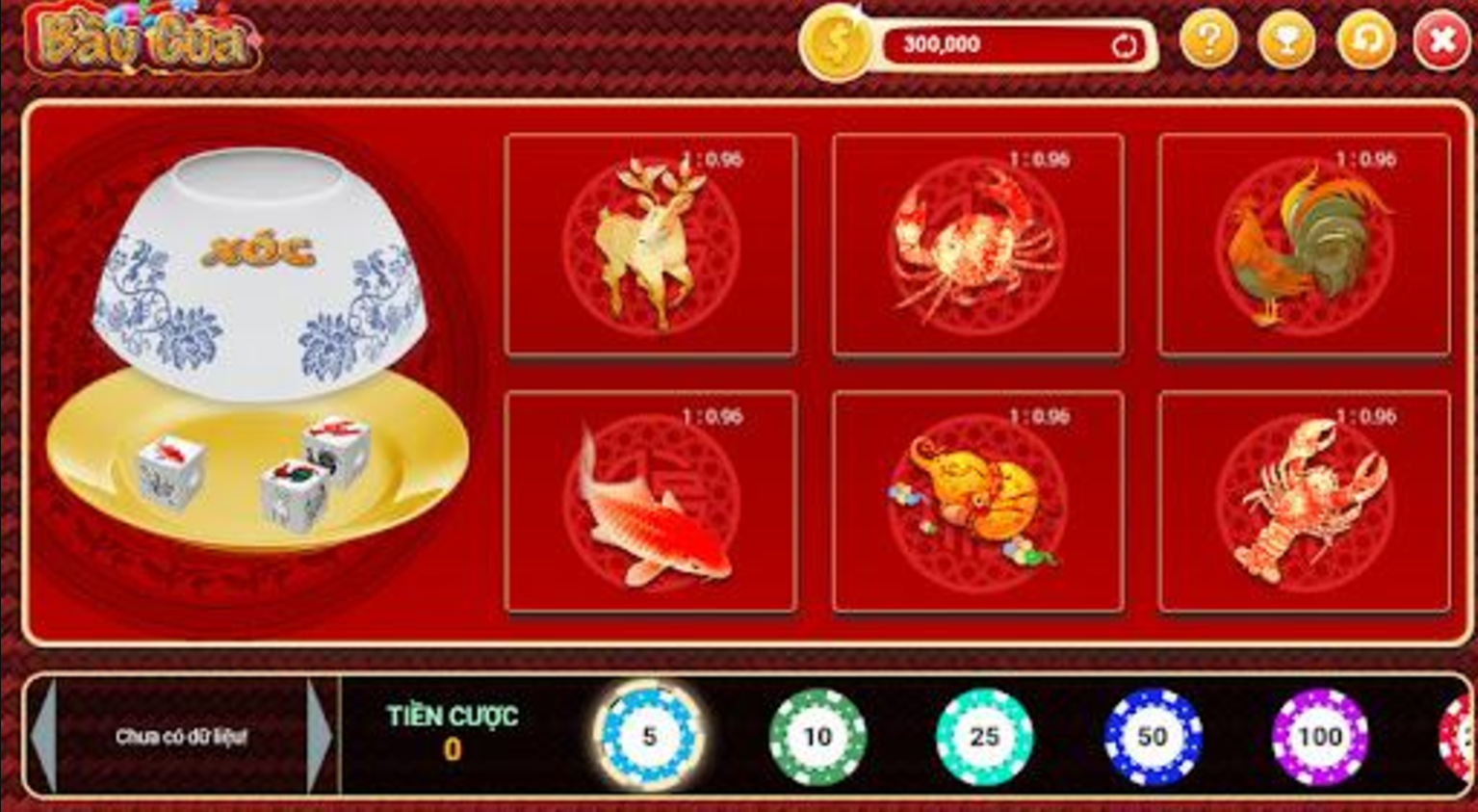 Hướng dẫn cách chơi bầu cua DEBET cho tân binh