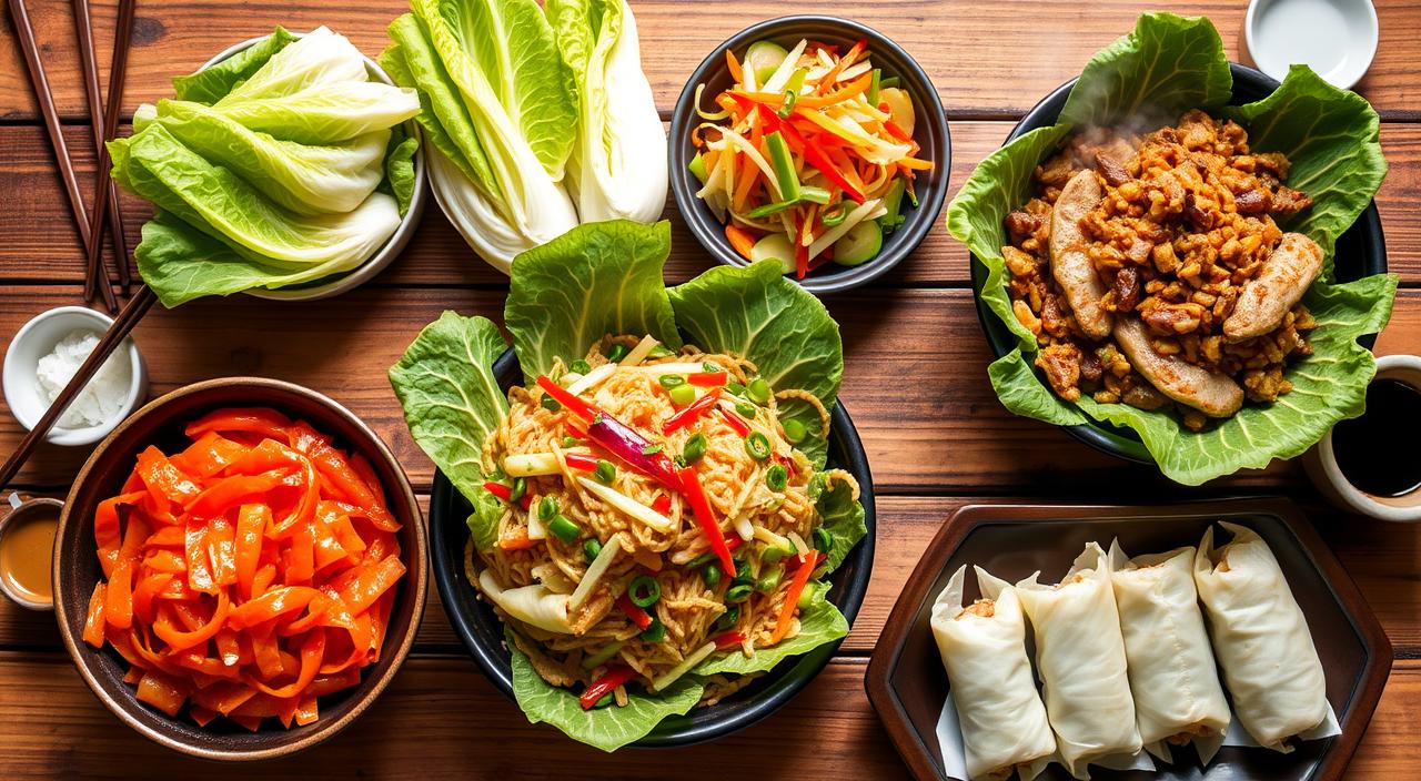 Korean and Chinese Napa Cabbage Dishes