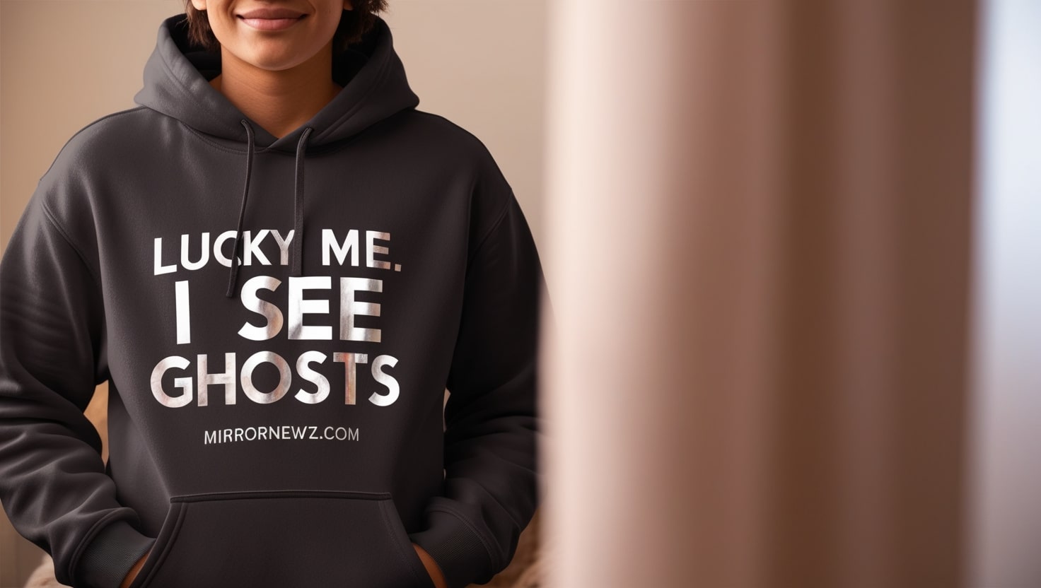 Lucky Me I See Ghosts hoodie