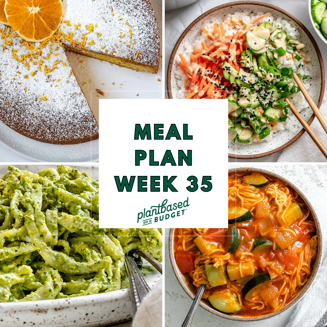 graphic for Week 35 Meal Plan