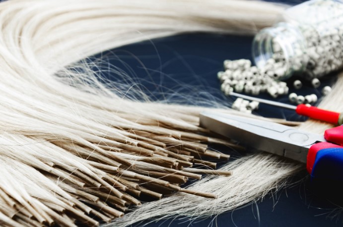 How to blend ombre hair extensions