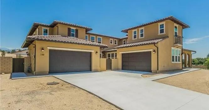 Dual Two-Car Garages