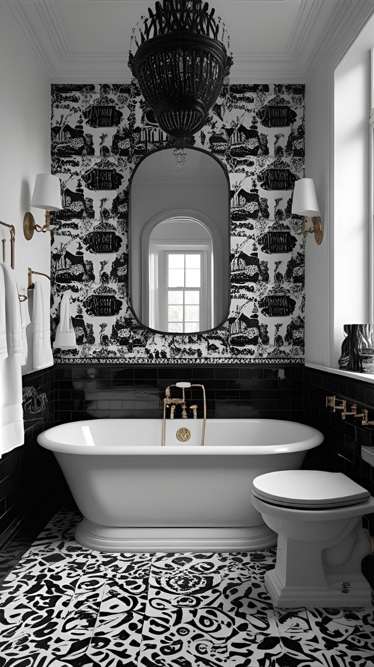 White and Black Monochrome Magic