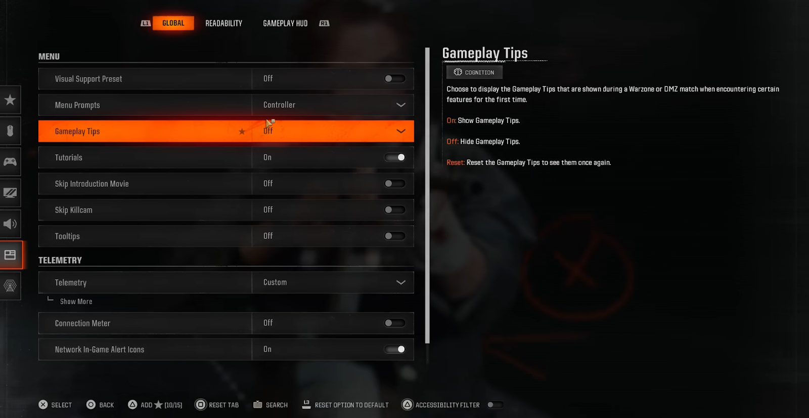 Interface and HUD Customization