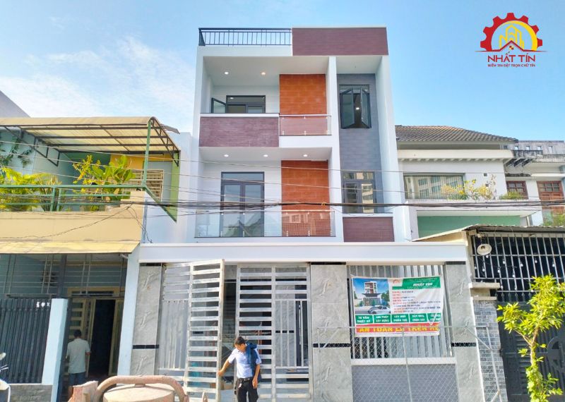Xây nhà phố trọn gói cho gia đình cô Tuyết tại Bình Dương Nhất Tín