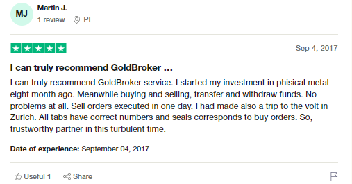 review 2 of Gold Broker