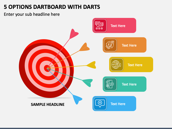 5 Options Dartboard Slide