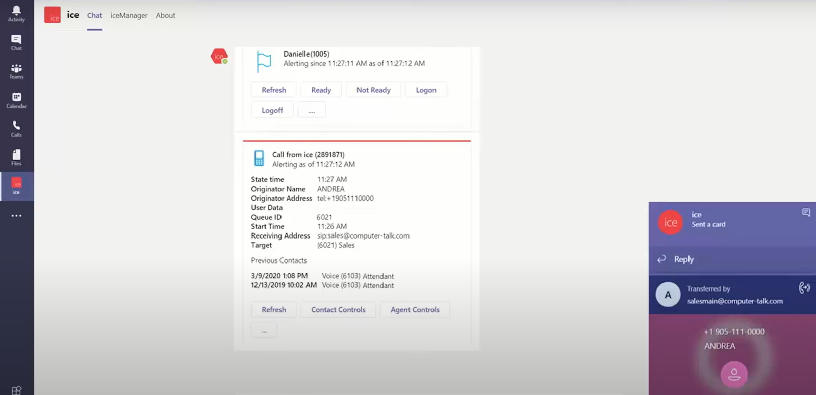 ComputerTalk (ice Contact Center)
