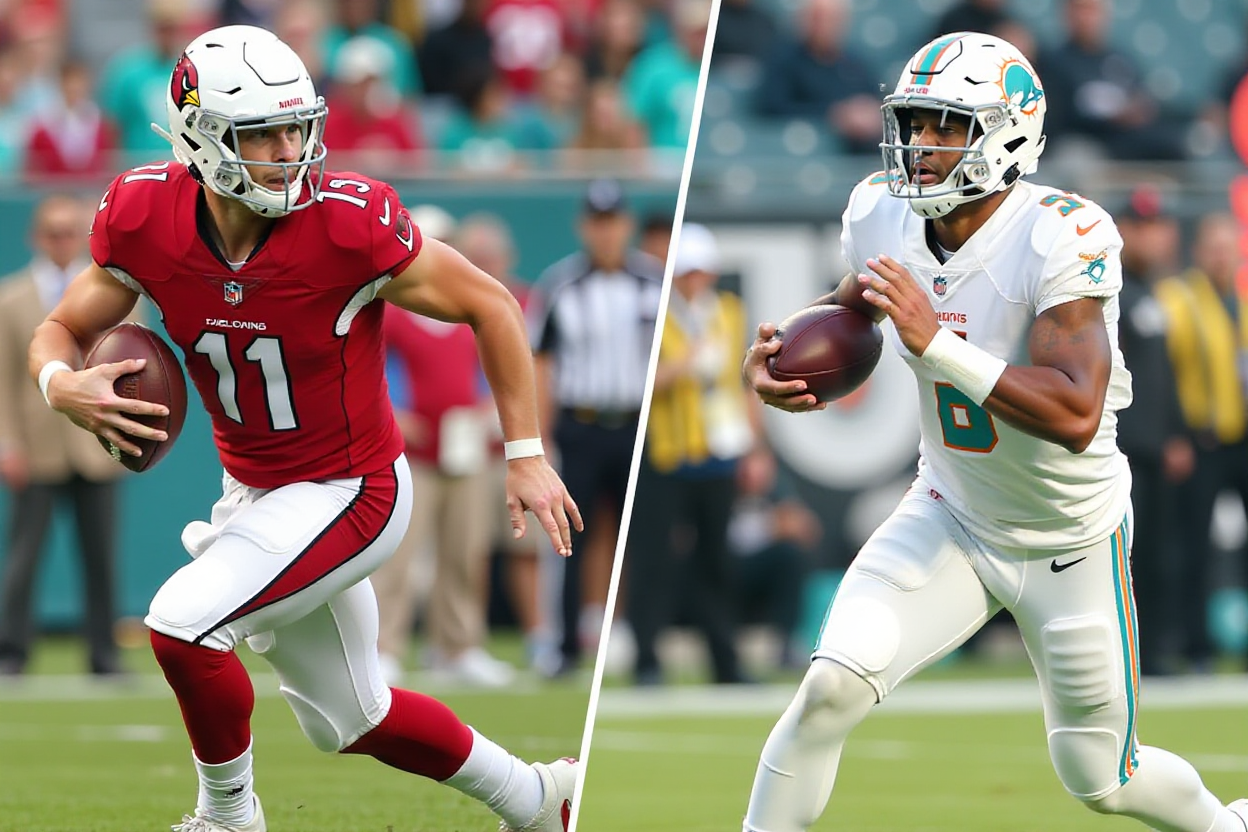 Arizona Cardinals vs Miami Dolphins Match Player Stats