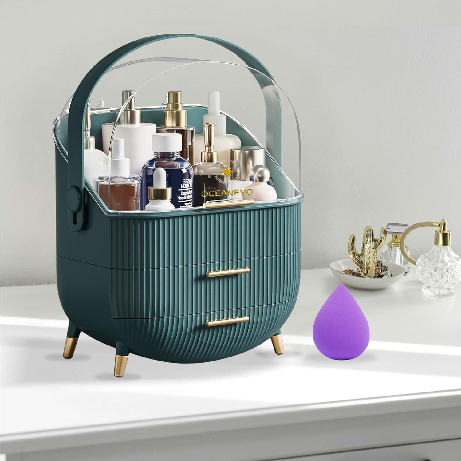 Oceanevo Cosmetic Organizer for Dressing Table