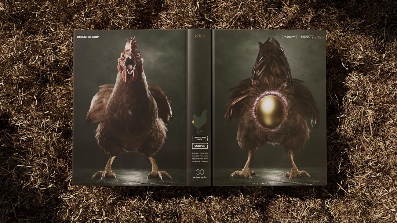 Image from the SCOPEN's 30th Anniversary: Editorial Design for a Golden Idea article on Abduzeedo