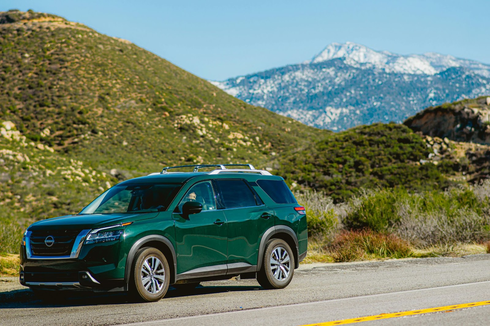 Nissan Pathfinder: one of the best cars for camping.