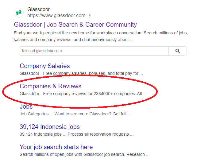 cara riset perusahaan Baca Ulasan Karyawan di Platform Glassdoor
