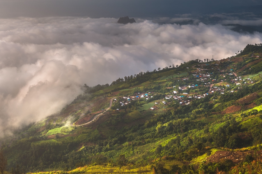 Phu Thap Boek as a majestic land from highland