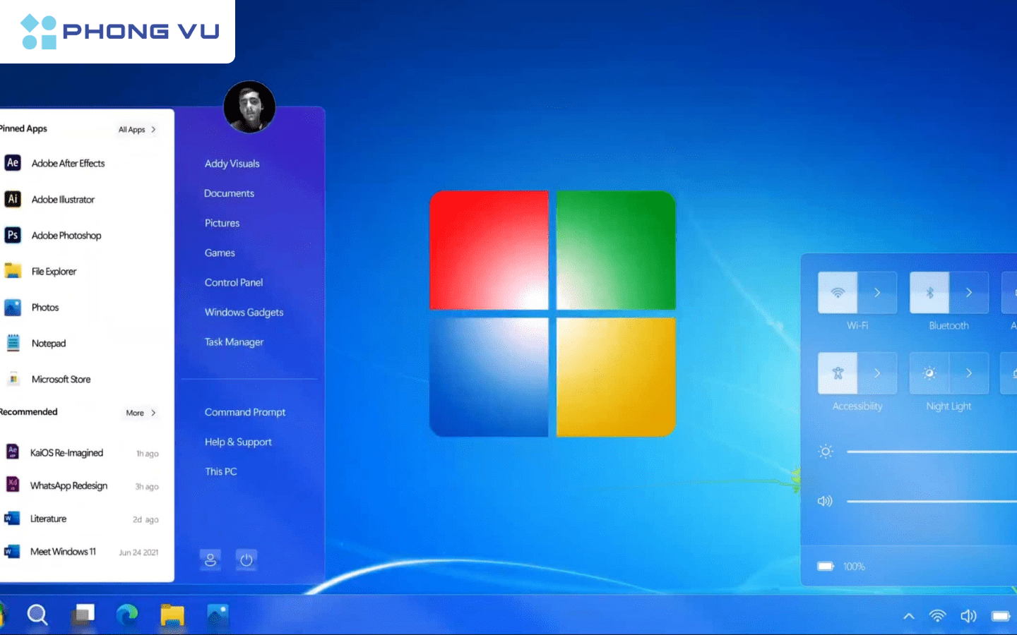 Xoay màn hình trên Windows 7
