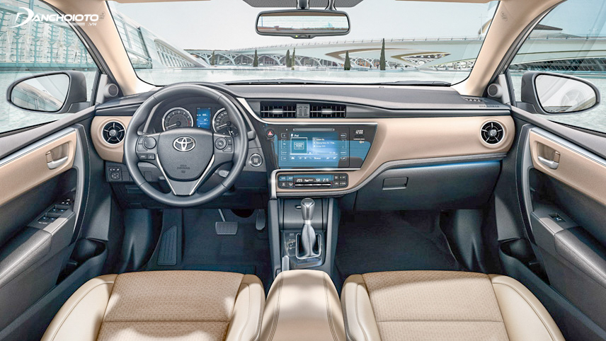 Nội thất Toyota Altis