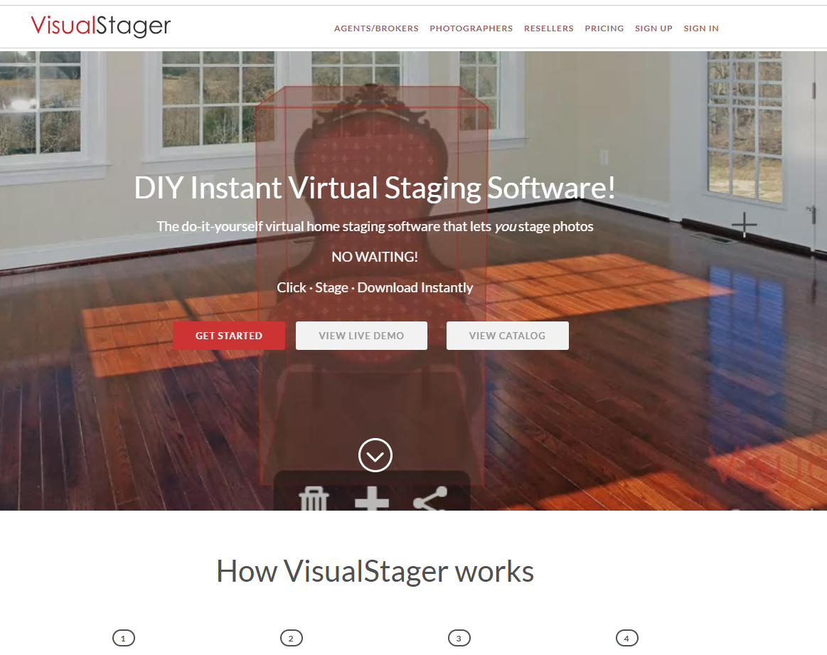 Virtual Staging App