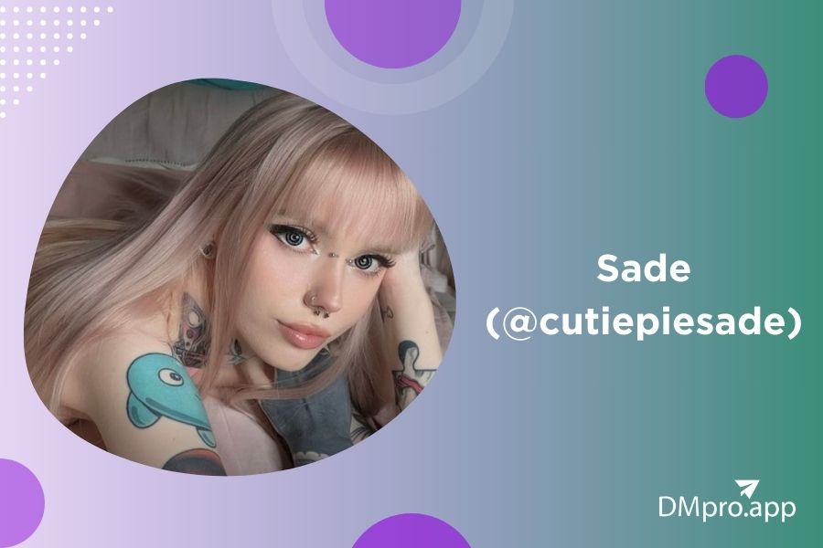 #6 Sade (@cutiepiesade)