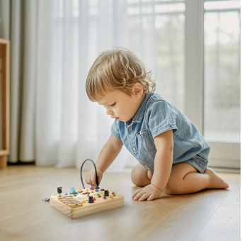 Why Montessori Busy Boards Are Great for Your Child