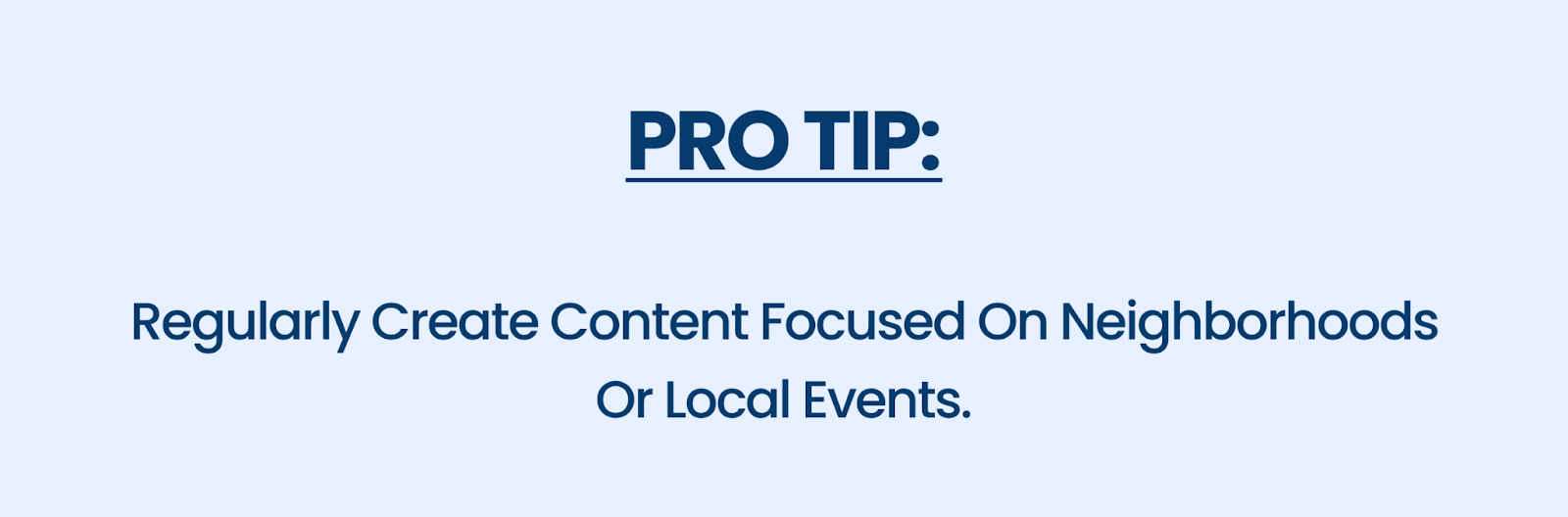 tip to create content regularly