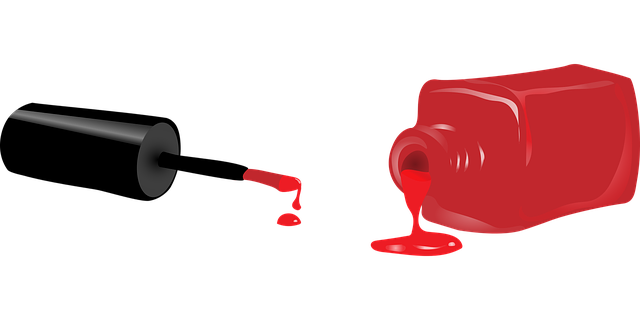 Free Nail Polish Lacquer vector and picture