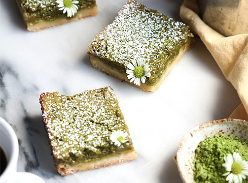 Matcha Lemon Bars