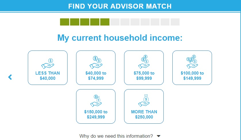 WiserAdvisor income match