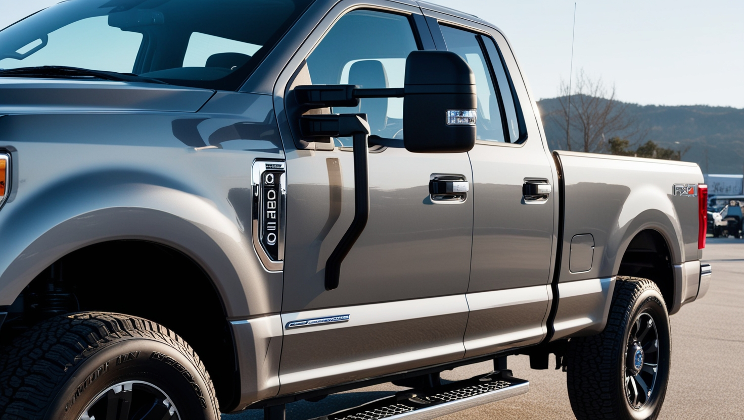 Why Do Some F250's Have Vertical Door Handles