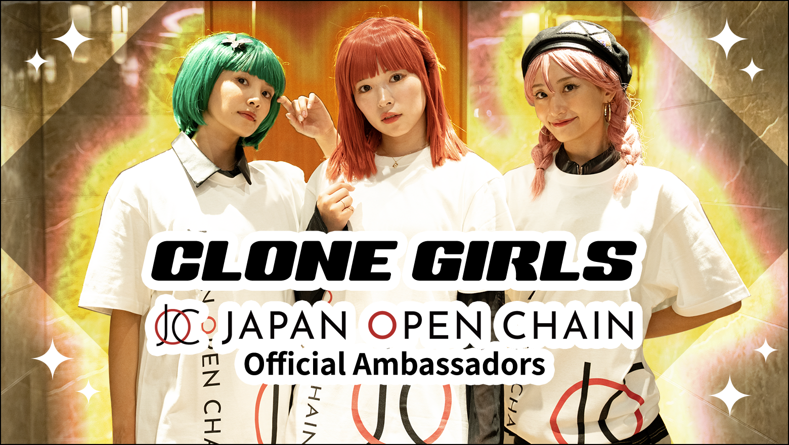 CloneGirls Appointed as JOC Official Ambassadors