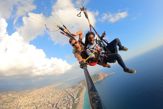 Paragliding Over Cleopatra Beach