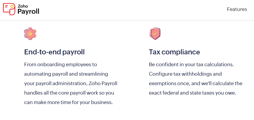 Zoho Payroll 