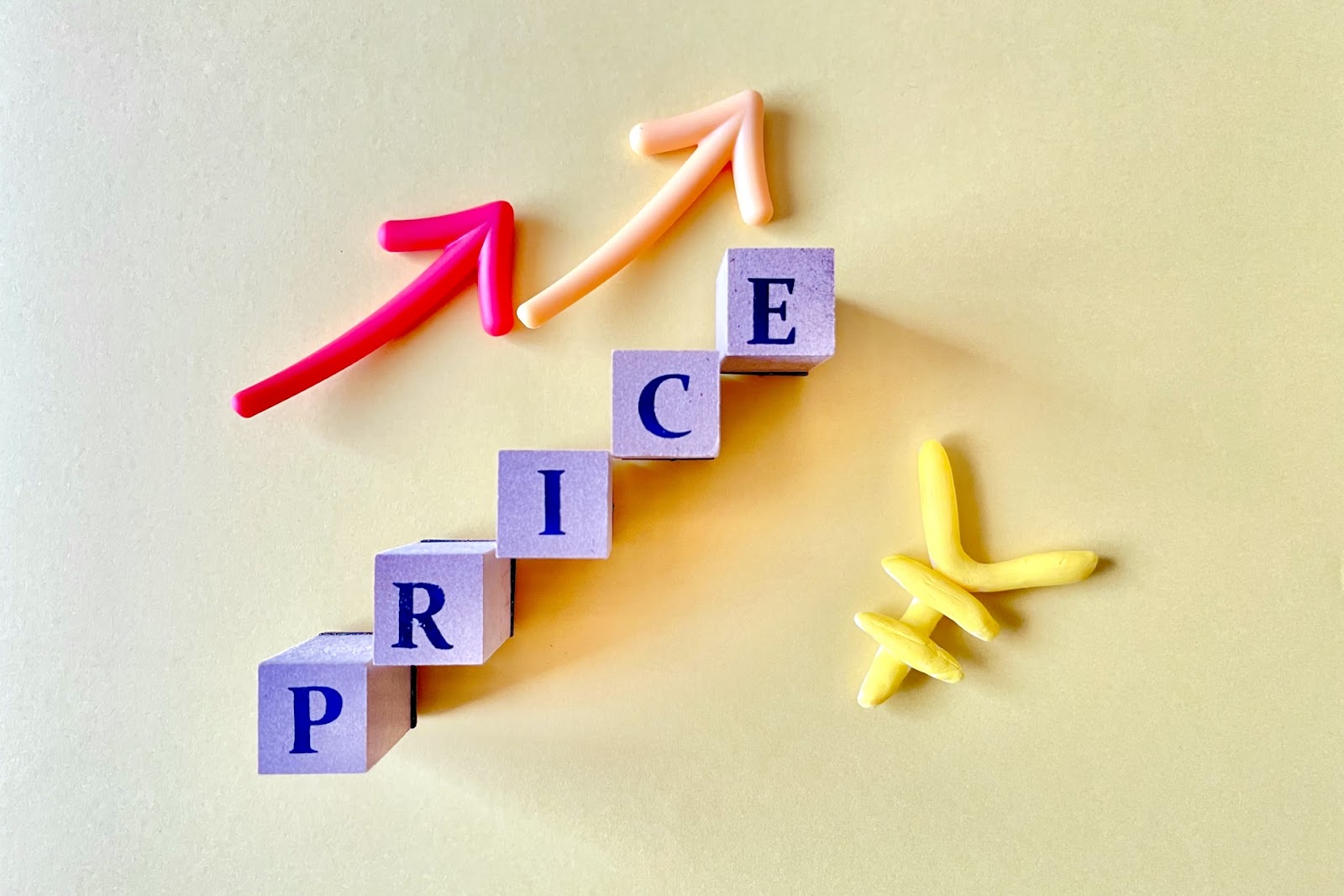 PRICEの文字