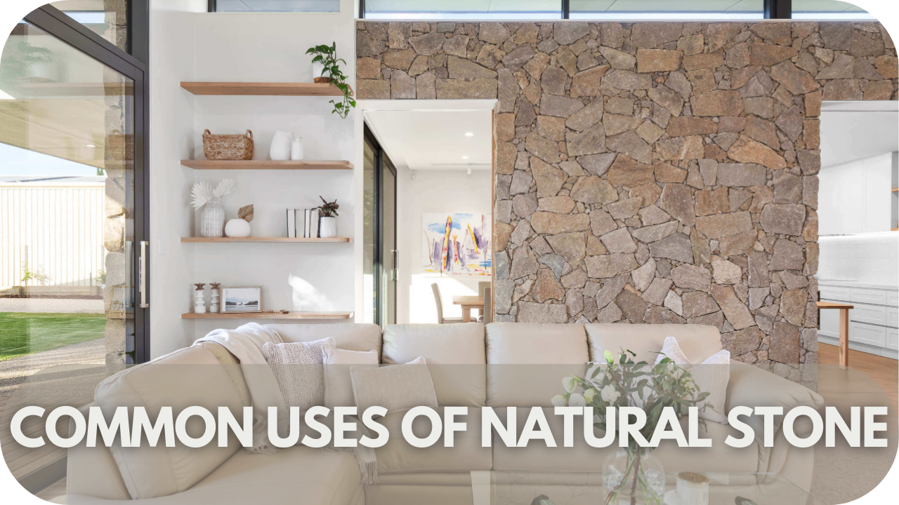 Learn the popular applications of natural stone in design and construction.