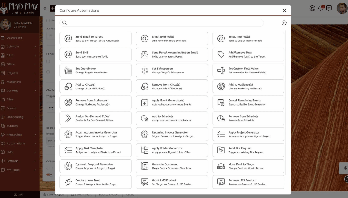 SuiteDash Automation