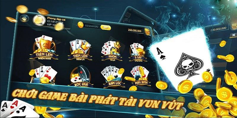 Game bài 88CLB đa dạng mức cược cho người chơi lựa chọn