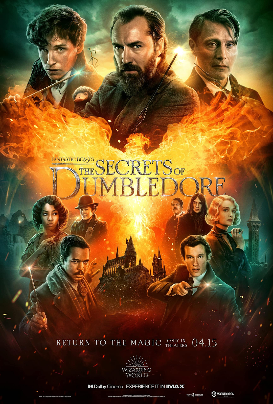 Fantastic Beasts: The Secrets of Dumbledore- harry potter movies where to watch