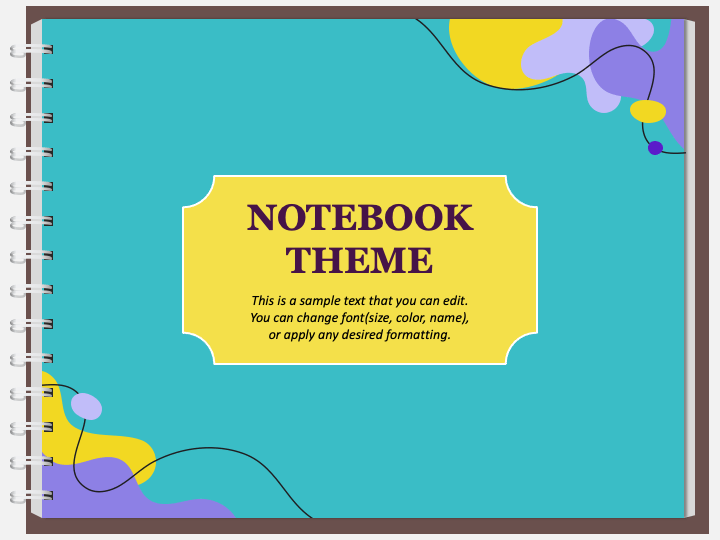 Notebook PPT Theme