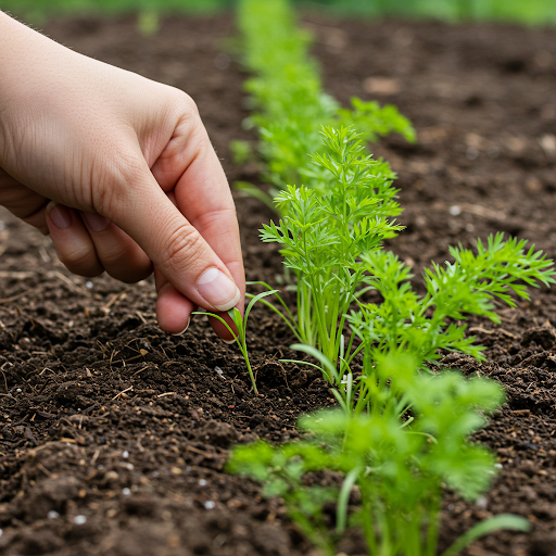 Thinning and Weeding Your Carrot Patch: Giving Your Carrots Space to Grow